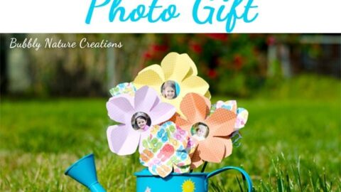Watering Can Photo Gift for Mother’s Day