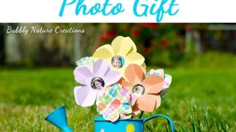 Watering Can Photo Gift for Mother’s Day