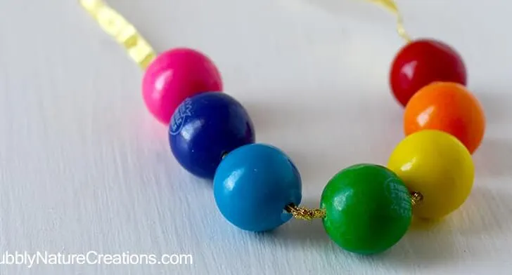 {Rainbow} BubbleGum Necklace