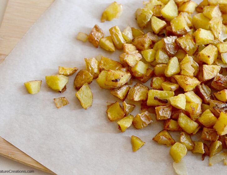 Fried Potatoes with Onions