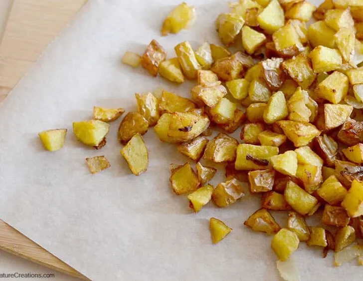 Fried Potatoes with Onions