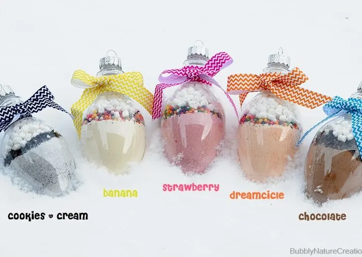Flavored Milk Mix Ornaments