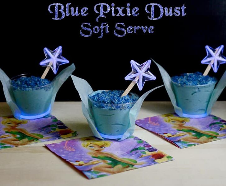 Blue Pixie Dust Soft Serve