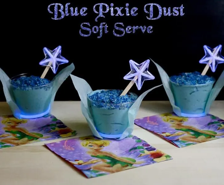 Blue Pixie Dust Soft Serve