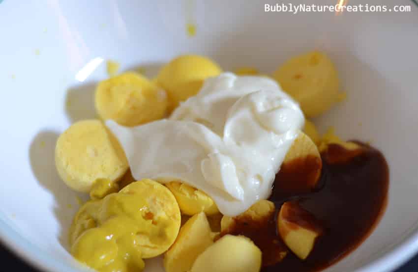 Barbecue Deviled Eggs ⋆ Sprinkle Some Fun