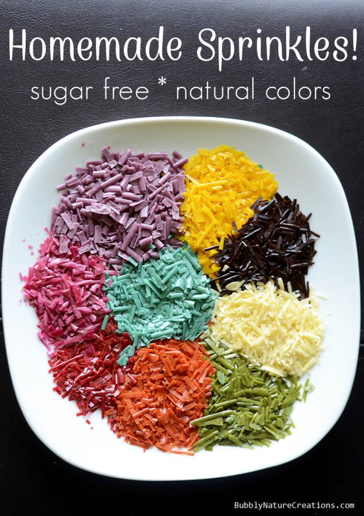 Sugar Free Sprinkles Recipe