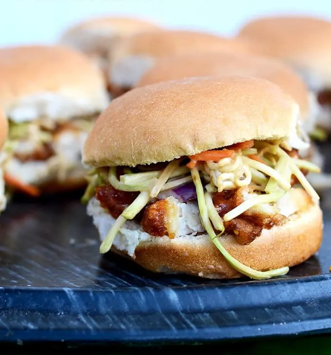 General Tso’s Chicken Sliders