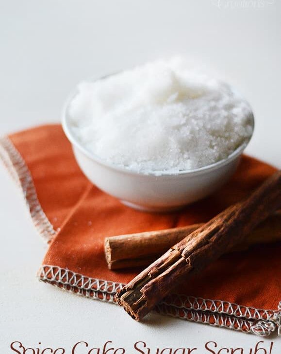 Spice Cake Sugar Scrub!