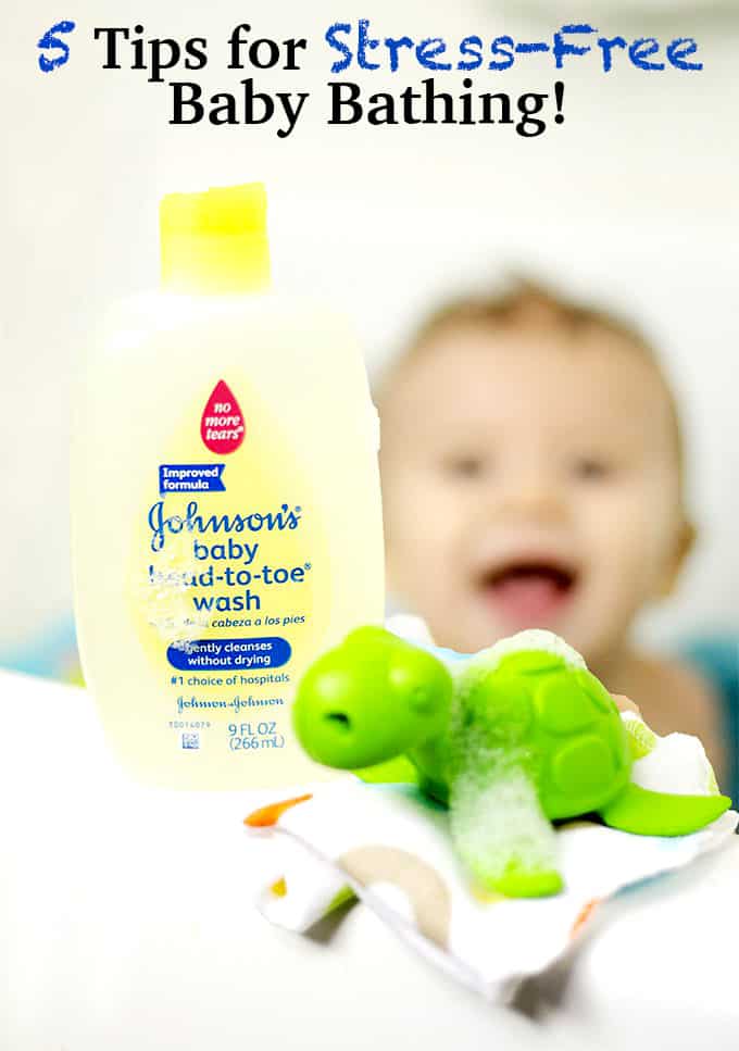 5 Tips for StressFree Baby Bathing! ⋆ Sprinkle Some Fun