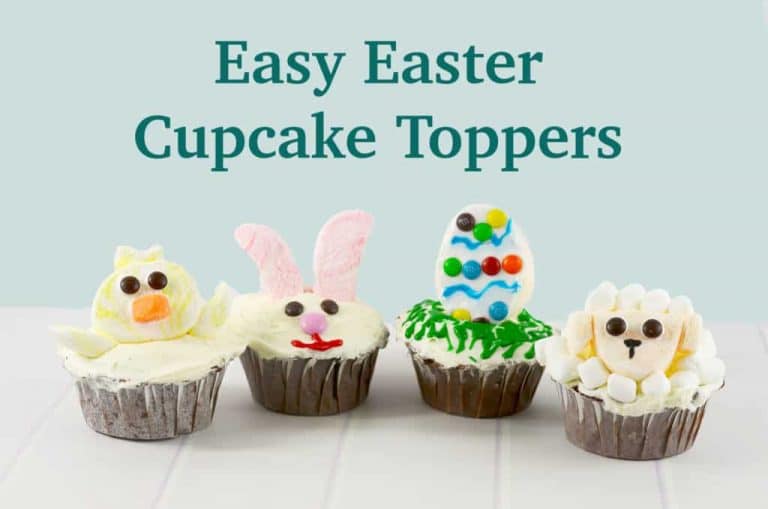 Easy Easter Cupcake Toppers! ⋆ Sprinkle Some Fun