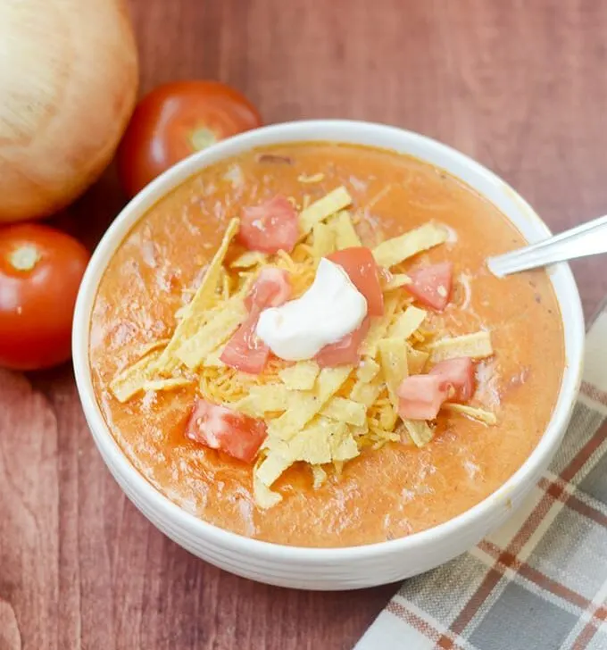3 Can Cheesy Taco Soup