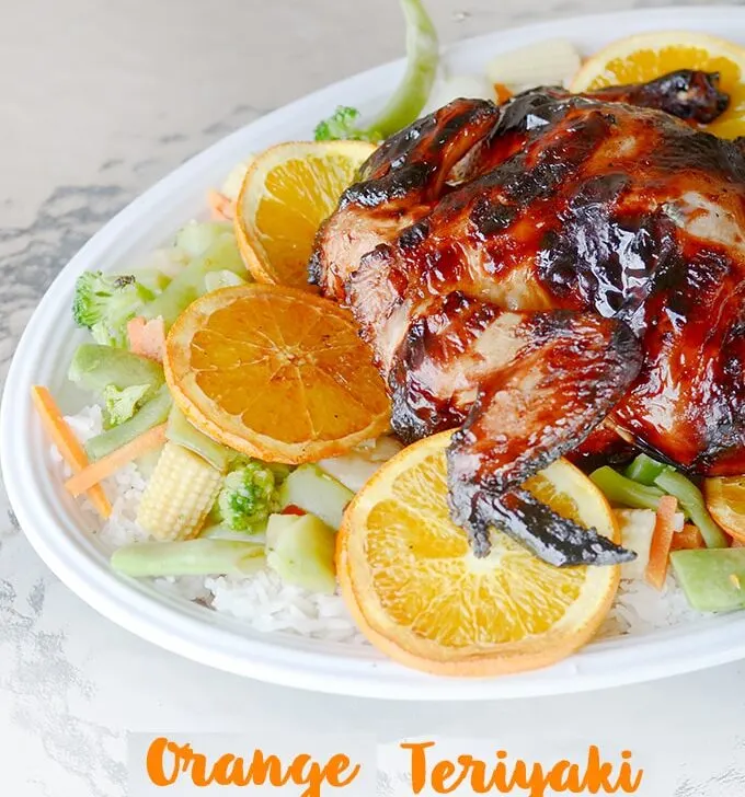 Orange Teriyaki Grilled Chicken