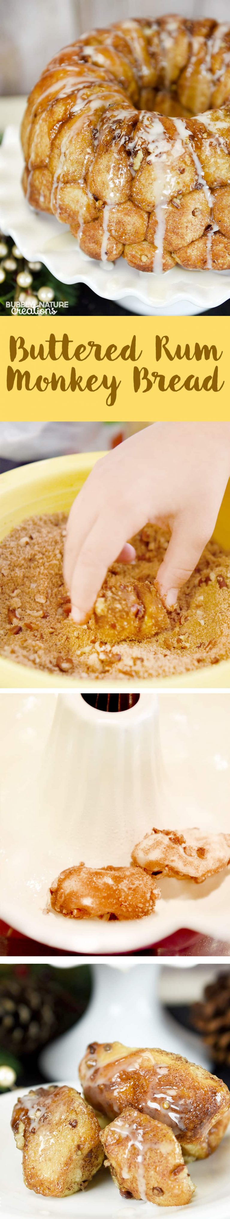 Buttered Rum Monkey Bread ⋆ Sprinkle Some Fun