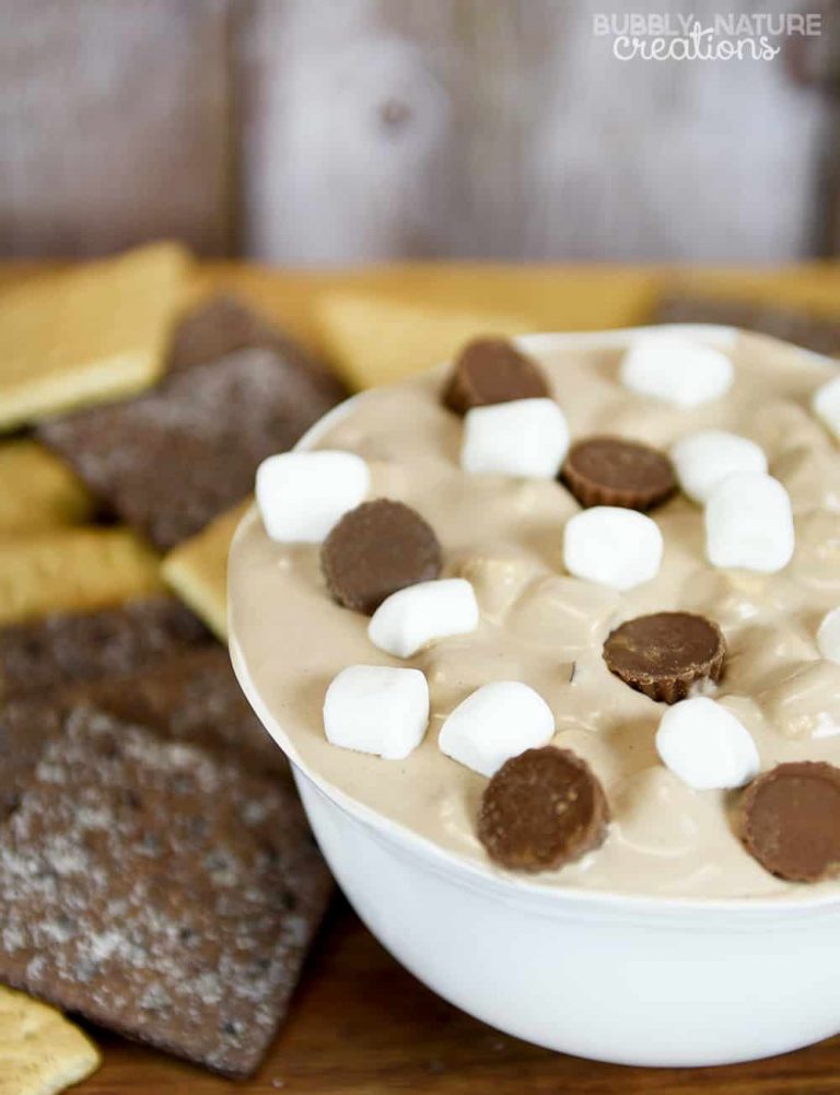 Peanut Butter Cup S'mores Dip ⋆ Sprinkle Some Fun