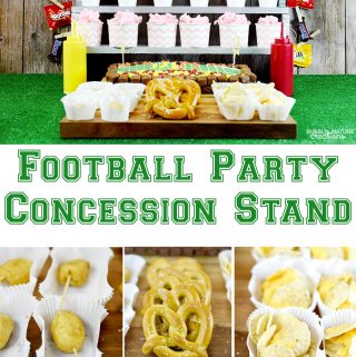 Football Party Concession Stand ⋆ Sprinkle Some Fun