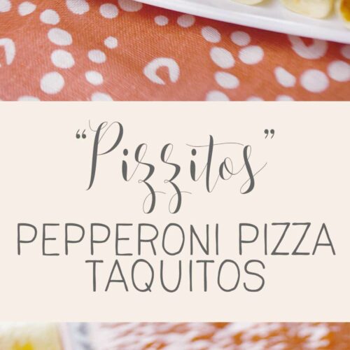 Pepperoni Pizza Taquitos ⋆ Sprinkle Some Fun
