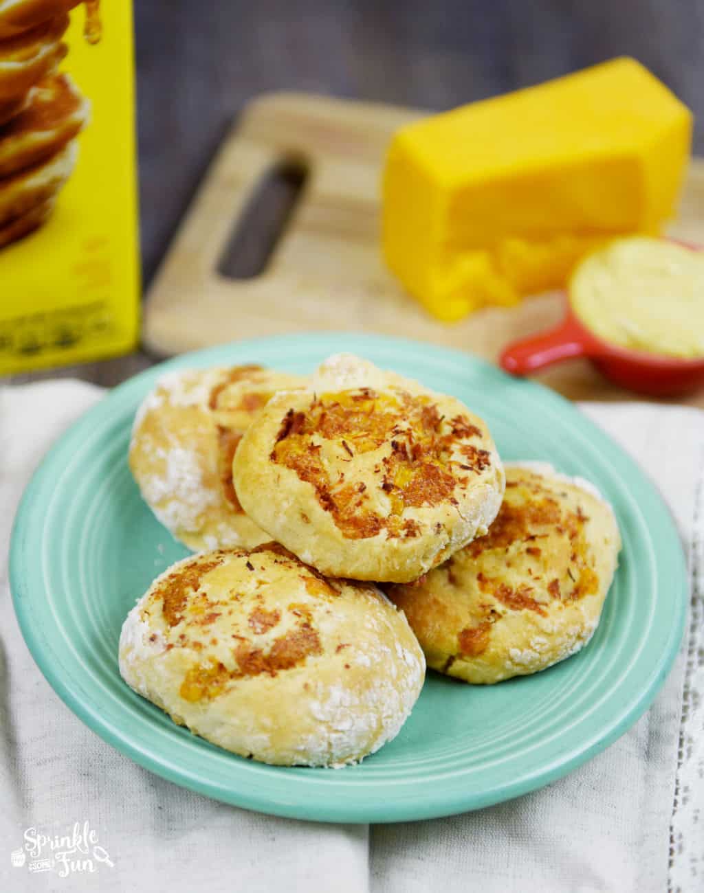 Ham and Cheese Biscuit Rolls ⋆ Sprinkle Some Fun