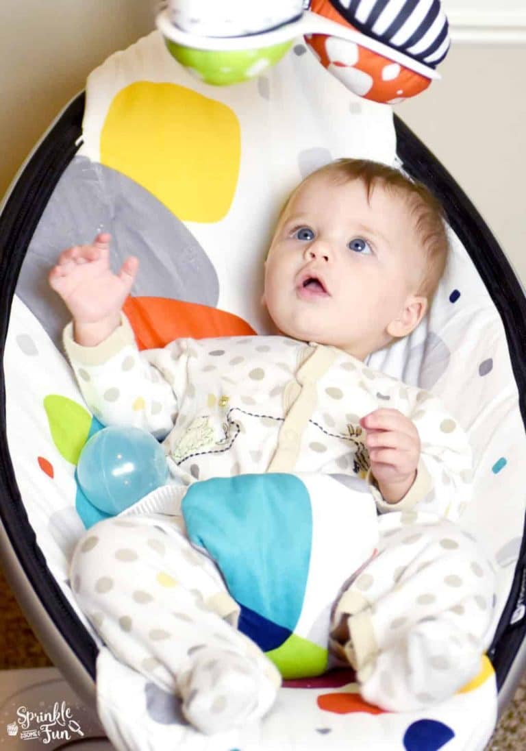 mamaRoo Infant Seat · Review from a 5th Time Mom ⋆ Sprinkle Some Fun