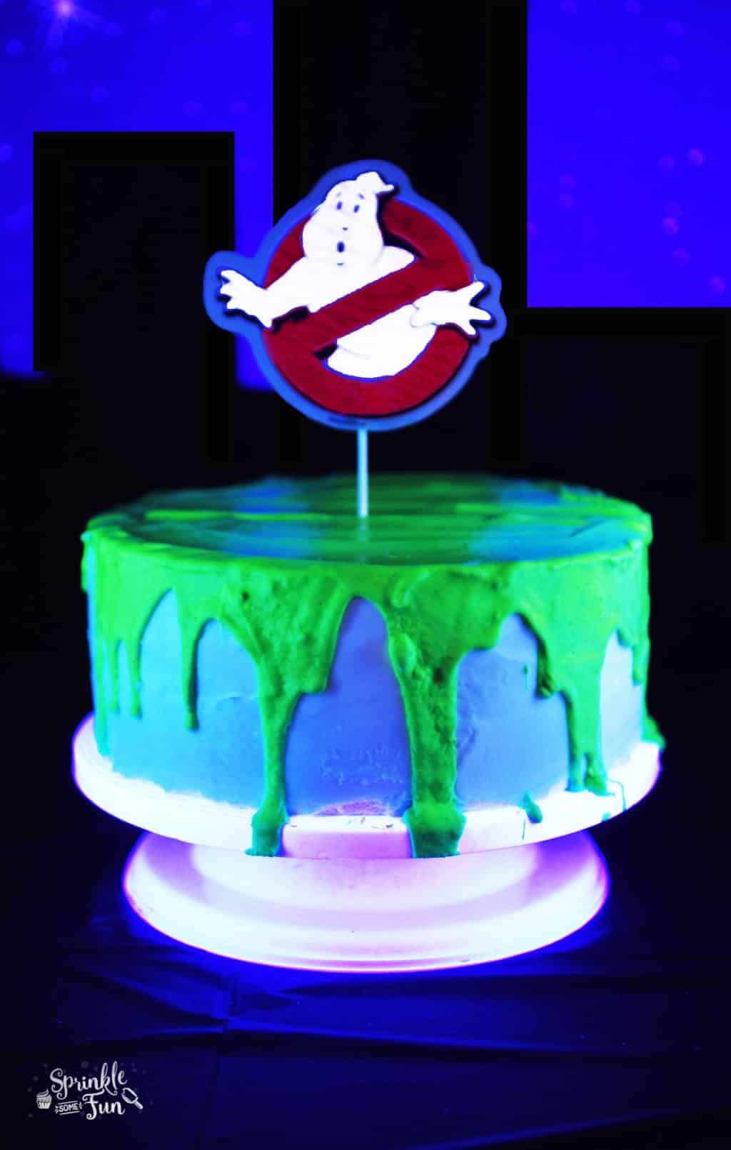 Slime Cake for Slime Party