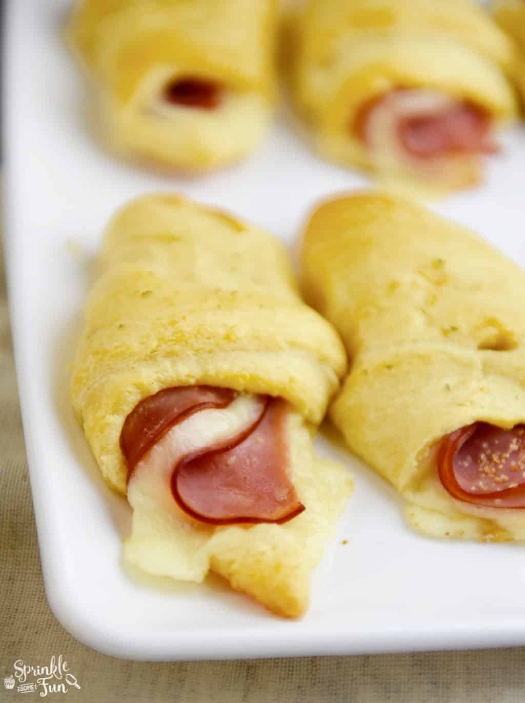 Ham & Cheese Crescent Rolls ⋆ Sprinkle Some Fun