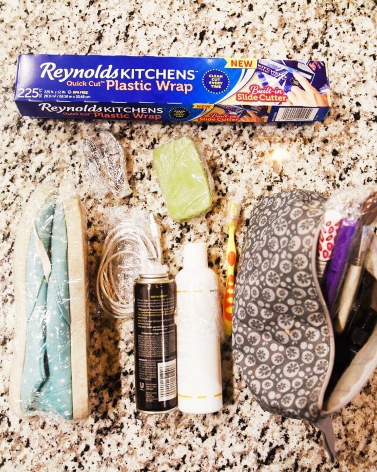 5 Clever Packing Tips using Plastic Wrap ⋆ Sprinkle Some Fun